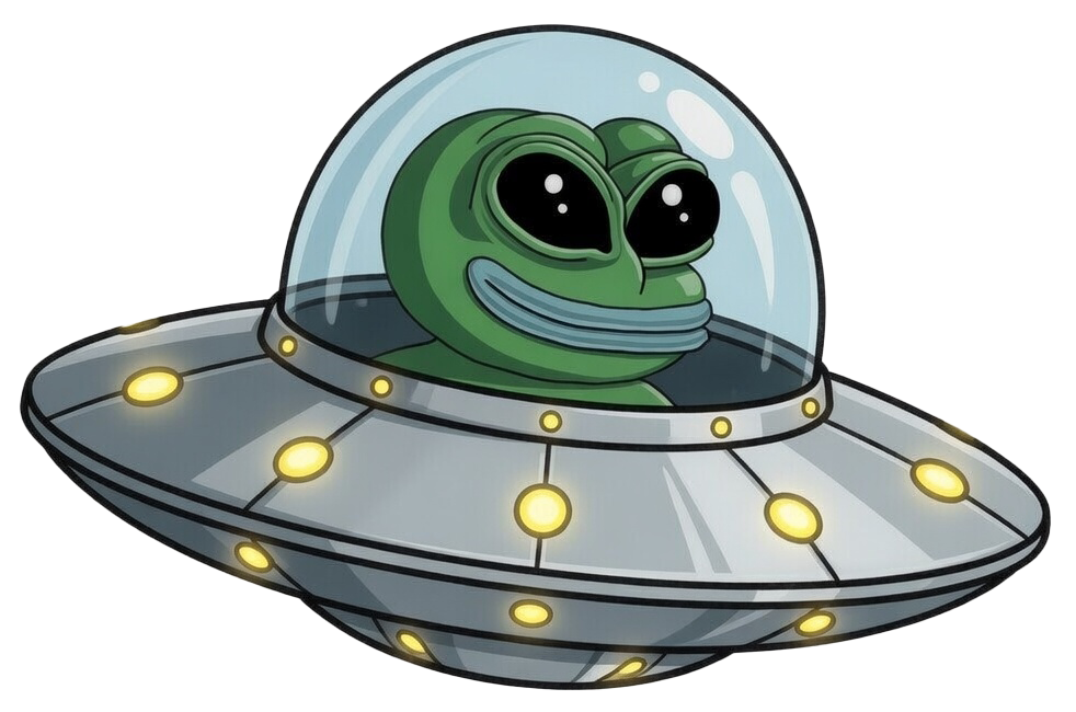 Alien Pepe UFO